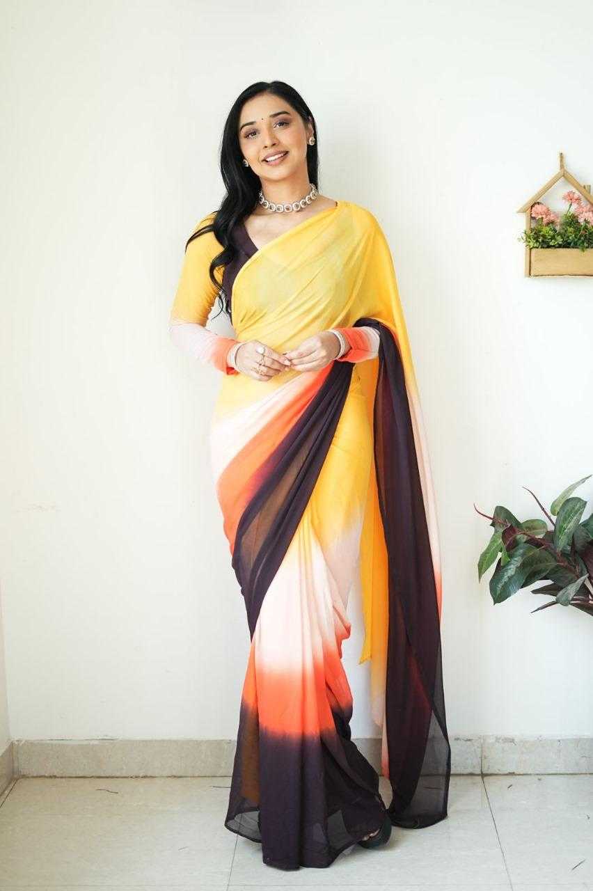 YNF GEORGETTE RKKC 0287 WHOLESALE SAREES MANUFACTURER     